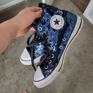 Sparkling Rockstar converse